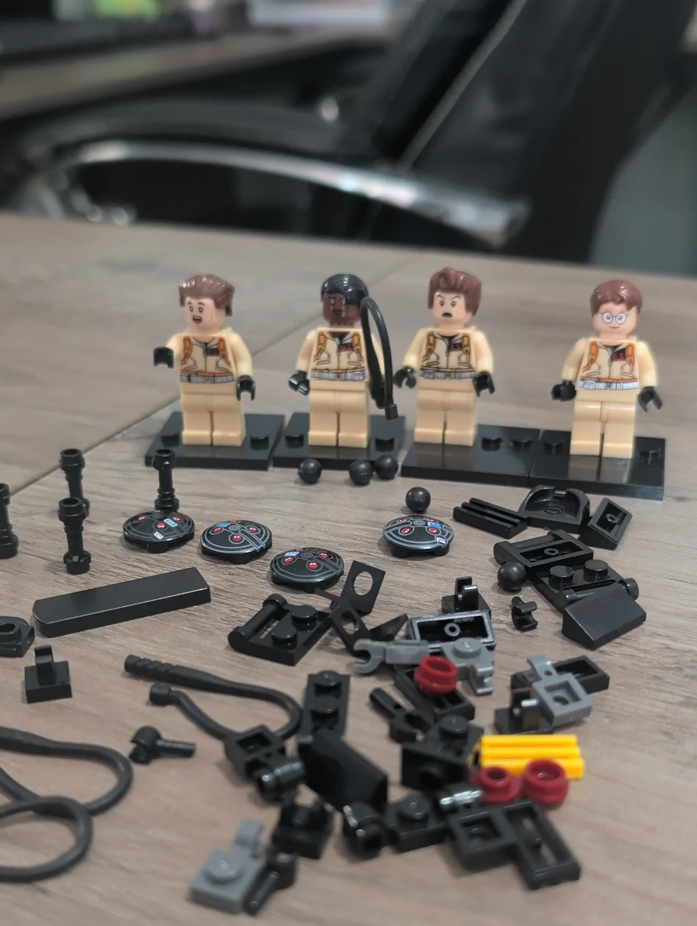 LEGO-Style Ghost Hunter Minifigure Pack